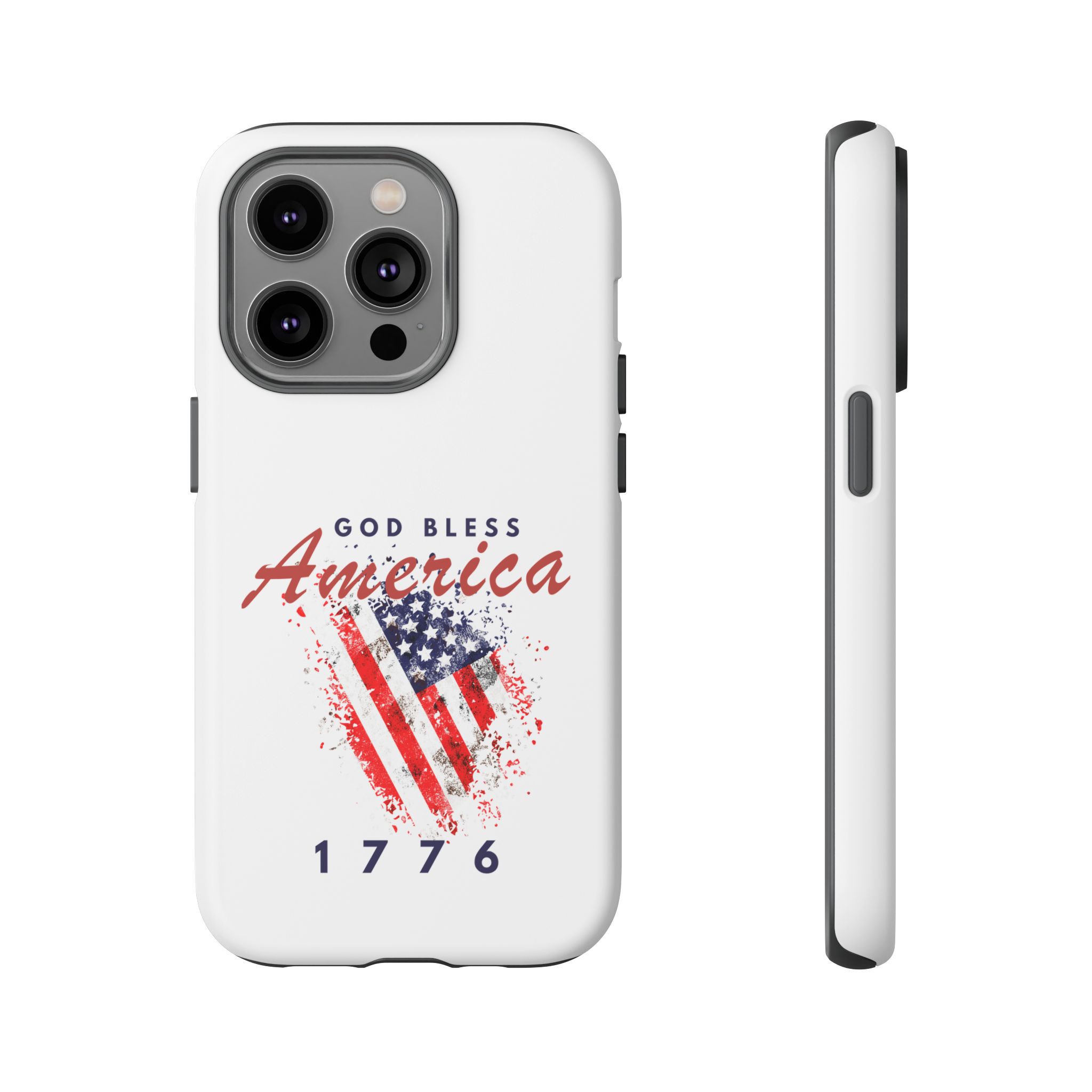 God Bless America Phone Case, Tough Phone Cover for Military Supporters, Patriotic Gift, Veteran Appreciation, Soldier Tribute - Image 13