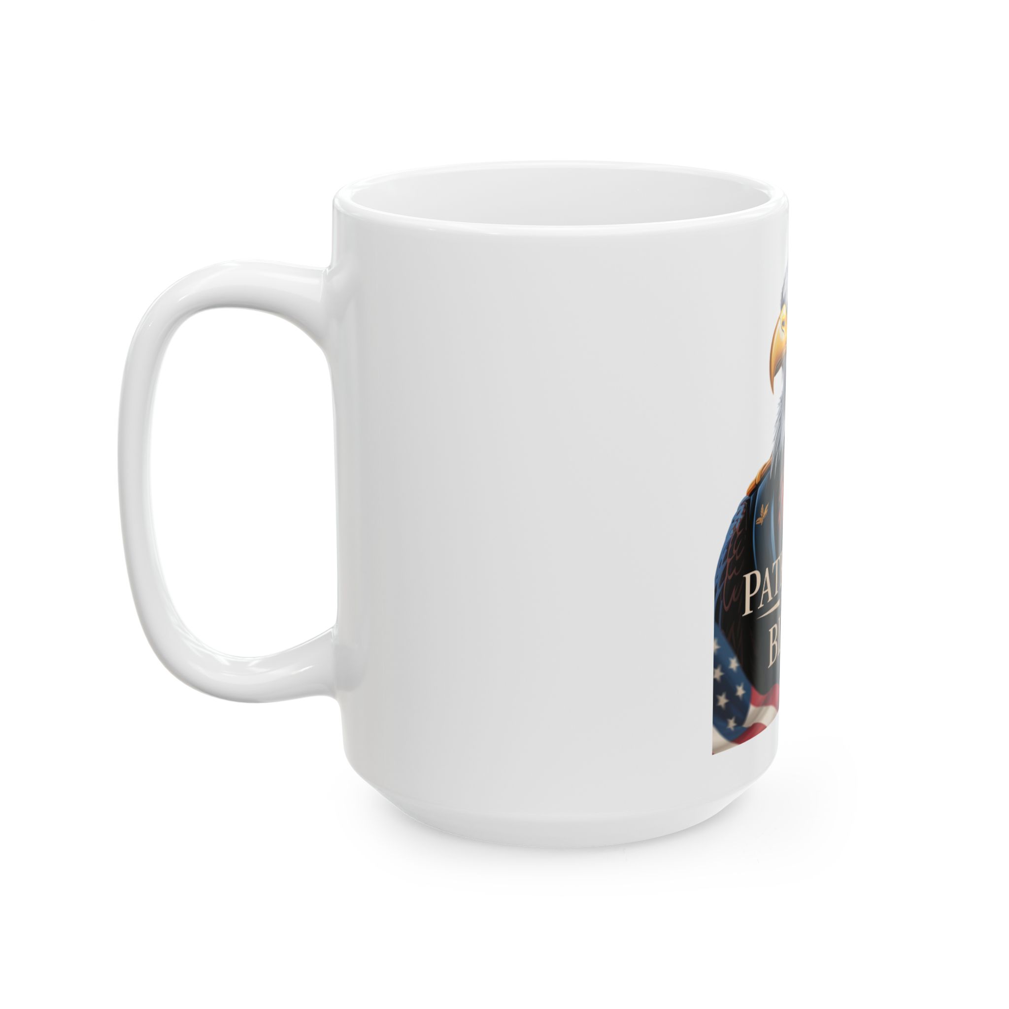 11693212931488335799_2048.jpeg PATRIOTISM IS IN MY BLOOD Mug - Patriotic Coffee Cup, Veteran Appreciation, Gift for Soldiers, 11oz/15oz - Image 3