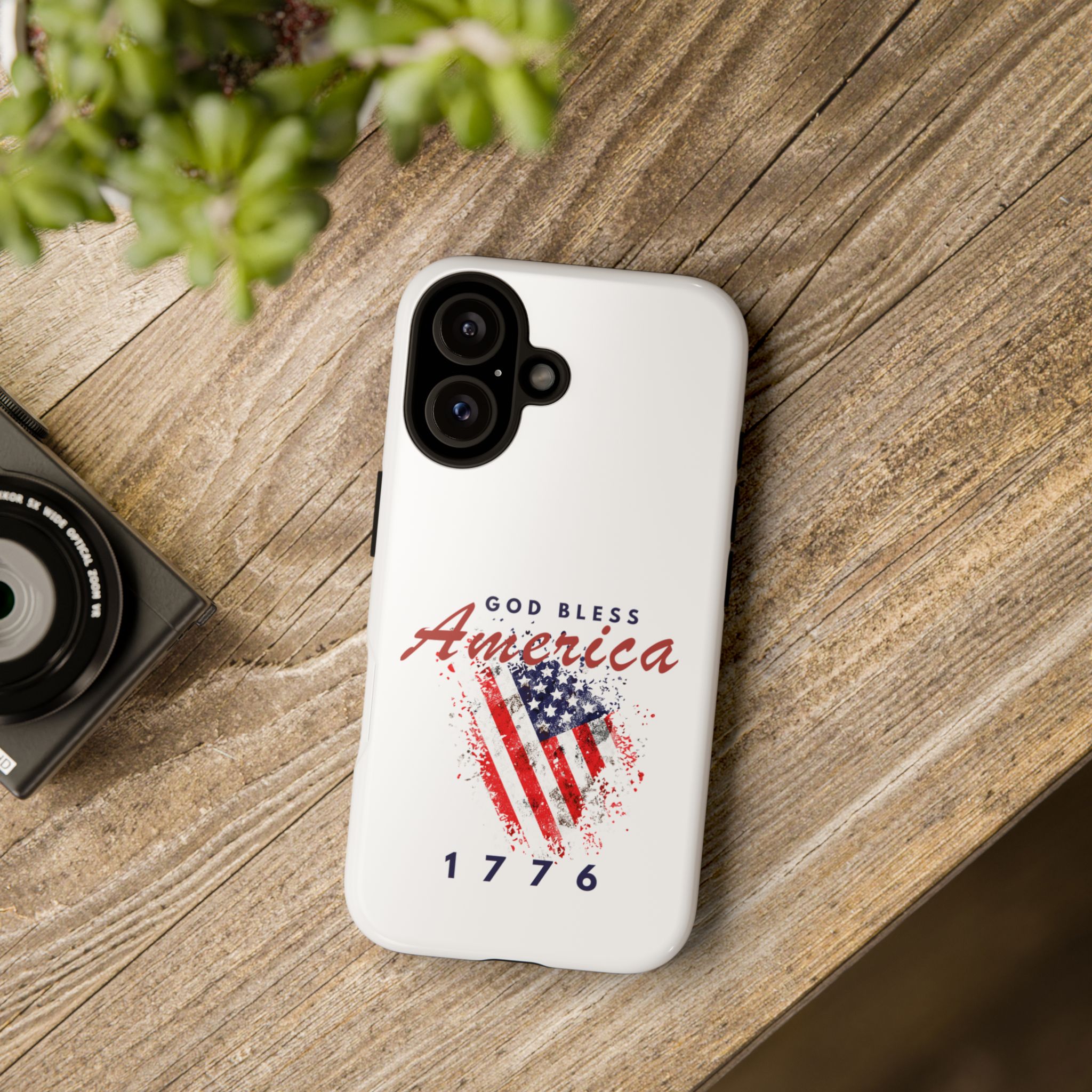 God Bless America Phone Case, Tough Phone Cover for Military Supporters, Patriotic Gift, Veteran Appreciation, Soldier Tribute - Image 60
