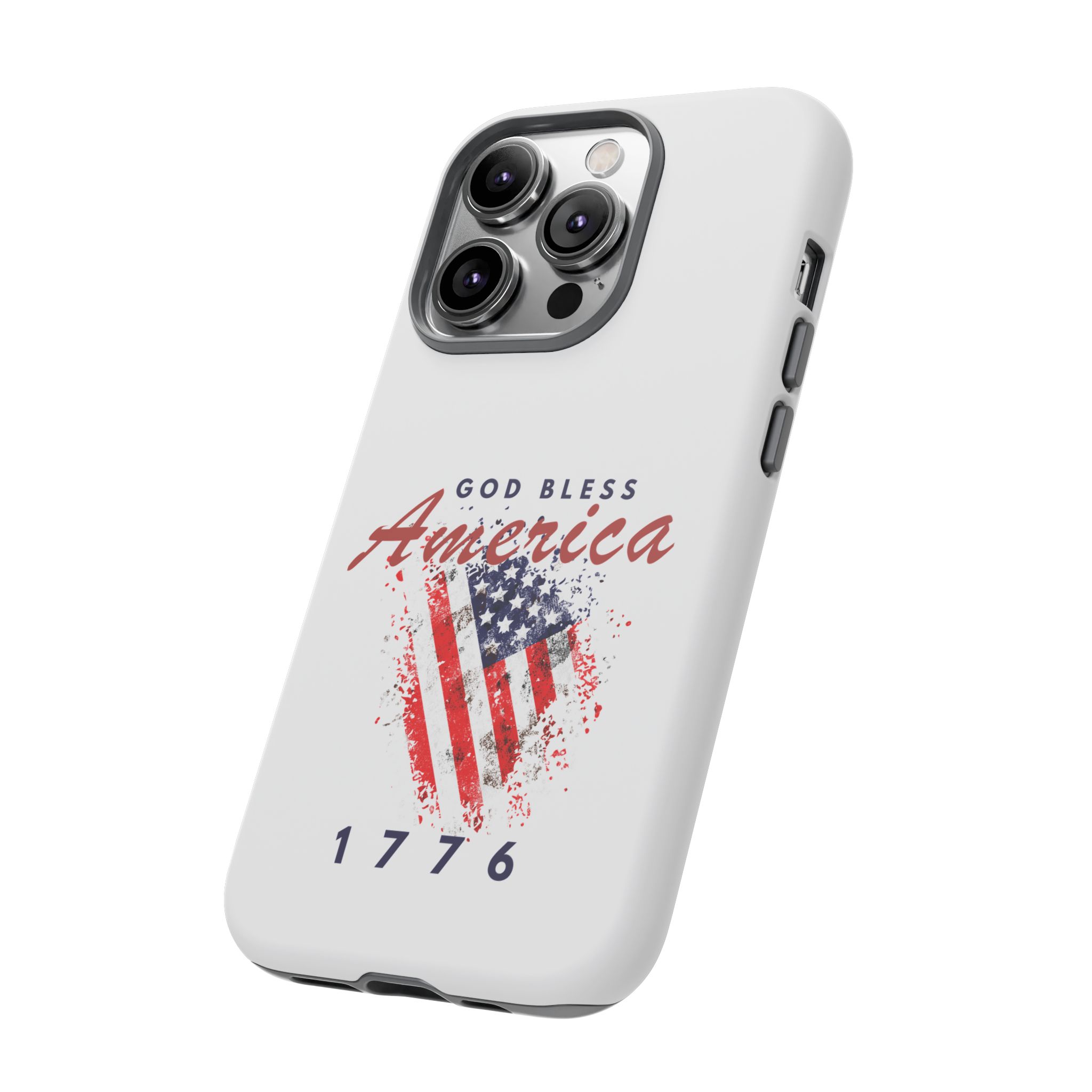 God Bless America Phone Case, Tough Phone Cover for Military Supporters, Patriotic Gift, Veteran Appreciation, Soldier Tribute - Image 14