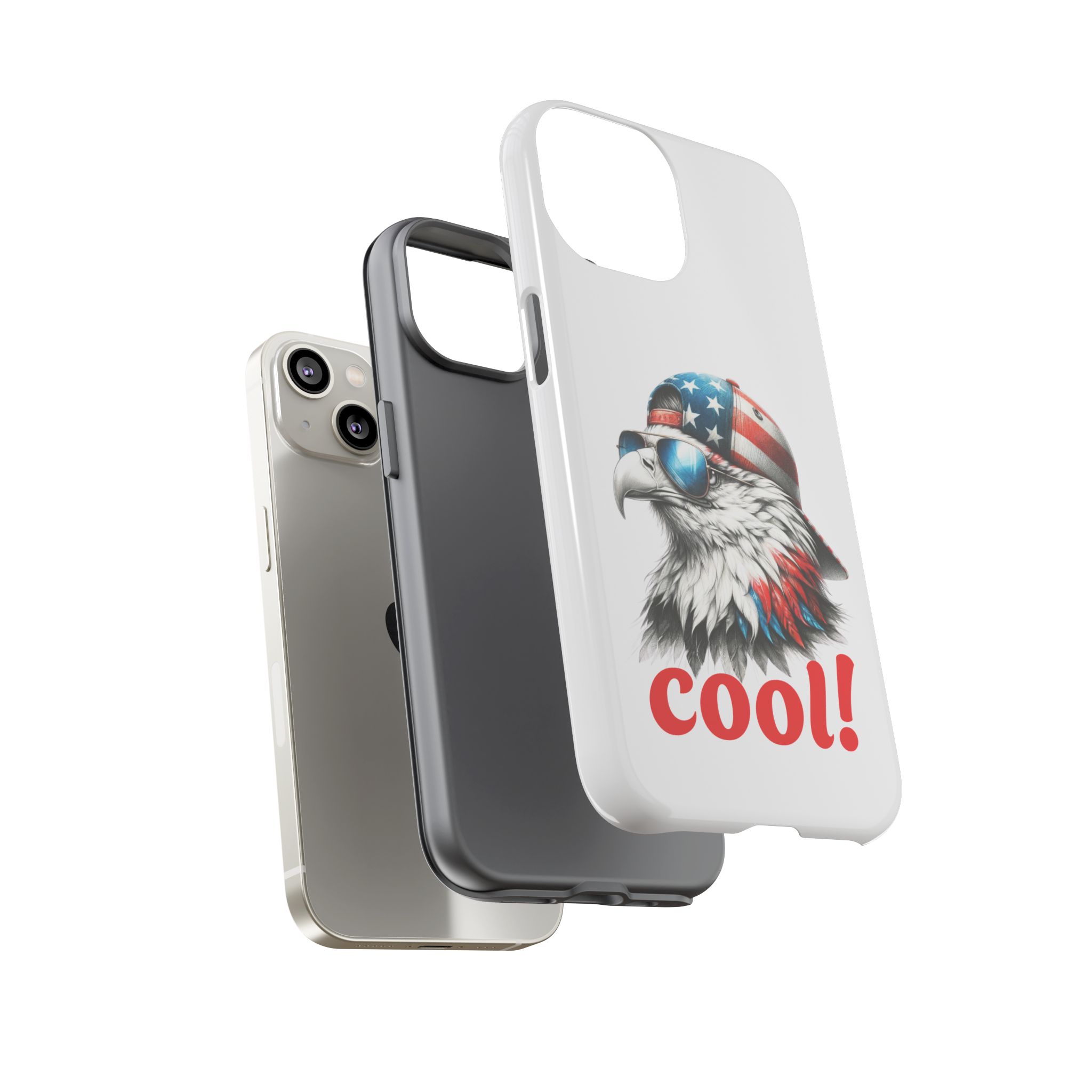 America cool! Phone Case, Tough Phone Cover for Military Supporters, Patriotic Gift, Veteran Appreciation, Soldier Tribute - Image 3