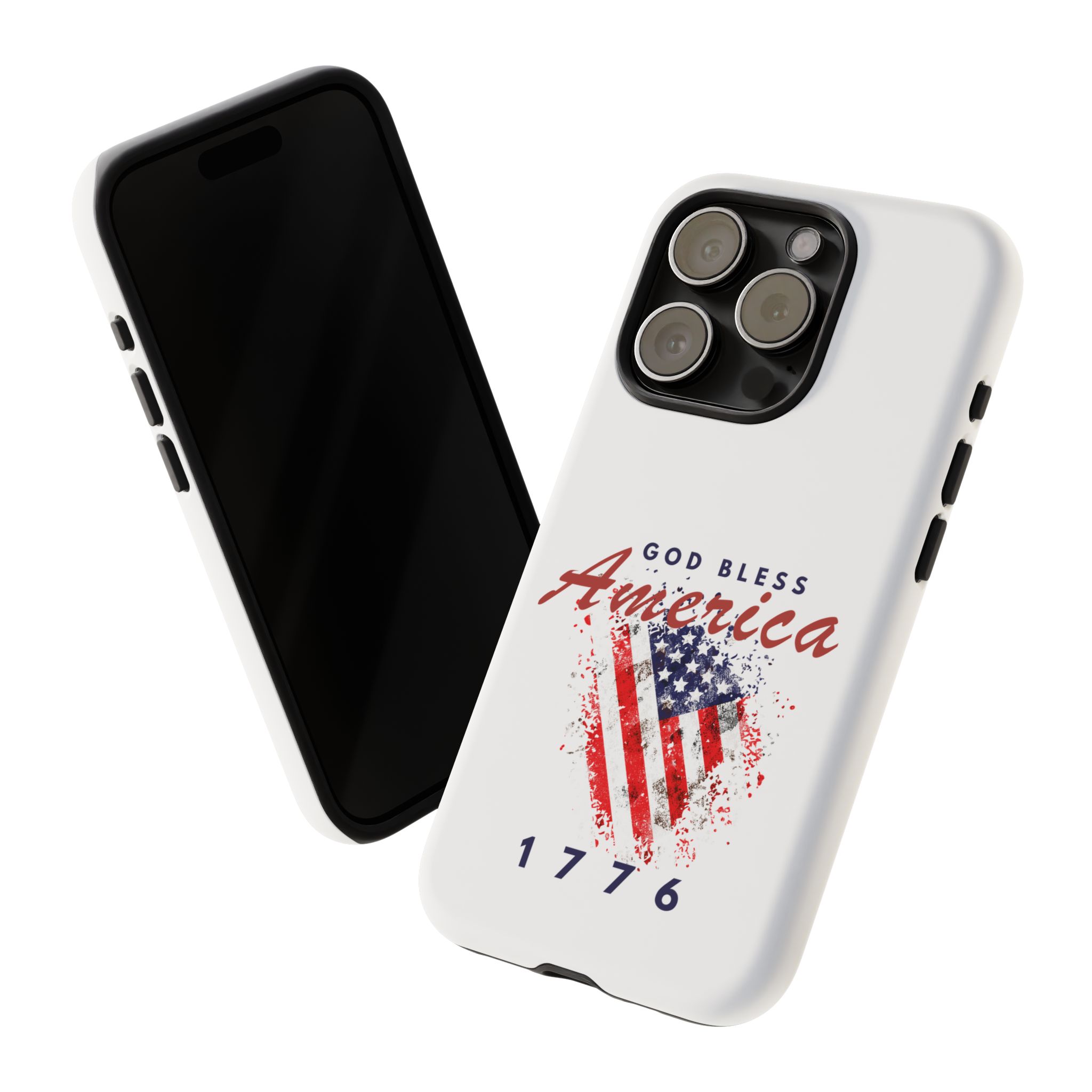 God Bless America Phone Case, Tough Phone Cover for Military Supporters, Patriotic Gift, Veteran Appreciation, Soldier Tribute - Image 49