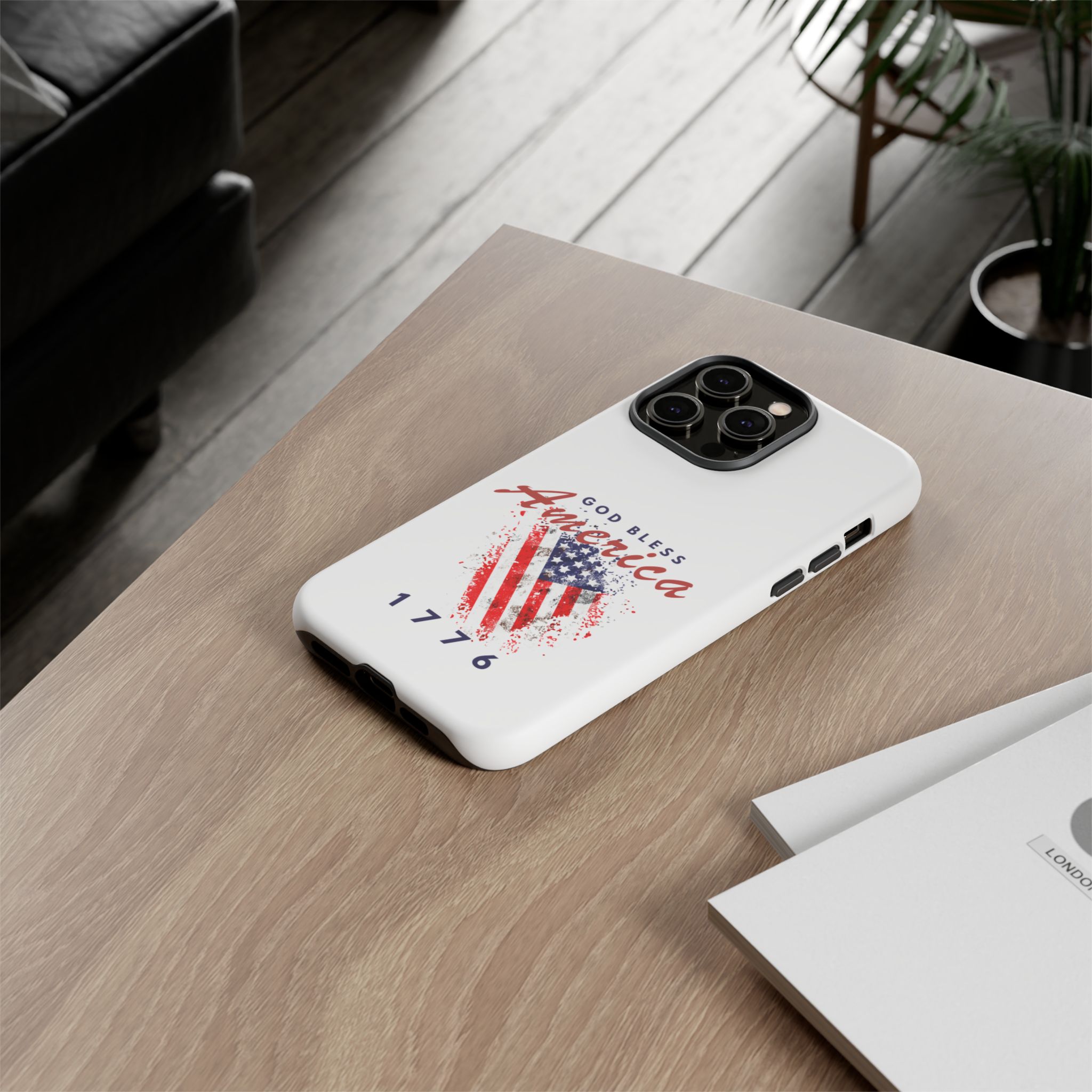 God Bless America Phone Case, Tough Phone Cover for Military Supporters, Patriotic Gift, Veteran Appreciation, Soldier Tribute - Image 32
