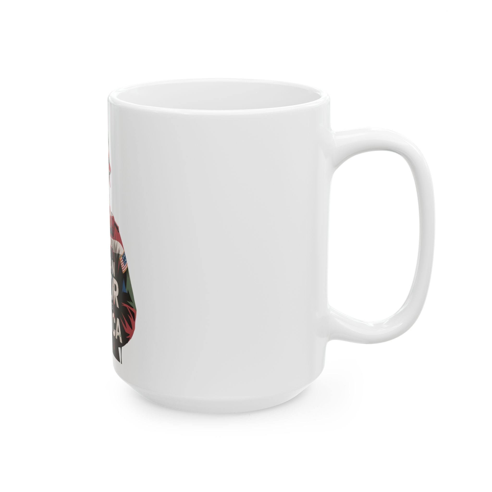 17380884418173776506_2048.jpeg Honor Serving America Ceramic Mug - Patriotic Coffee Cup, Veteran Appreciation, Gift for Soldiers, 11oz/15oz - Image 4