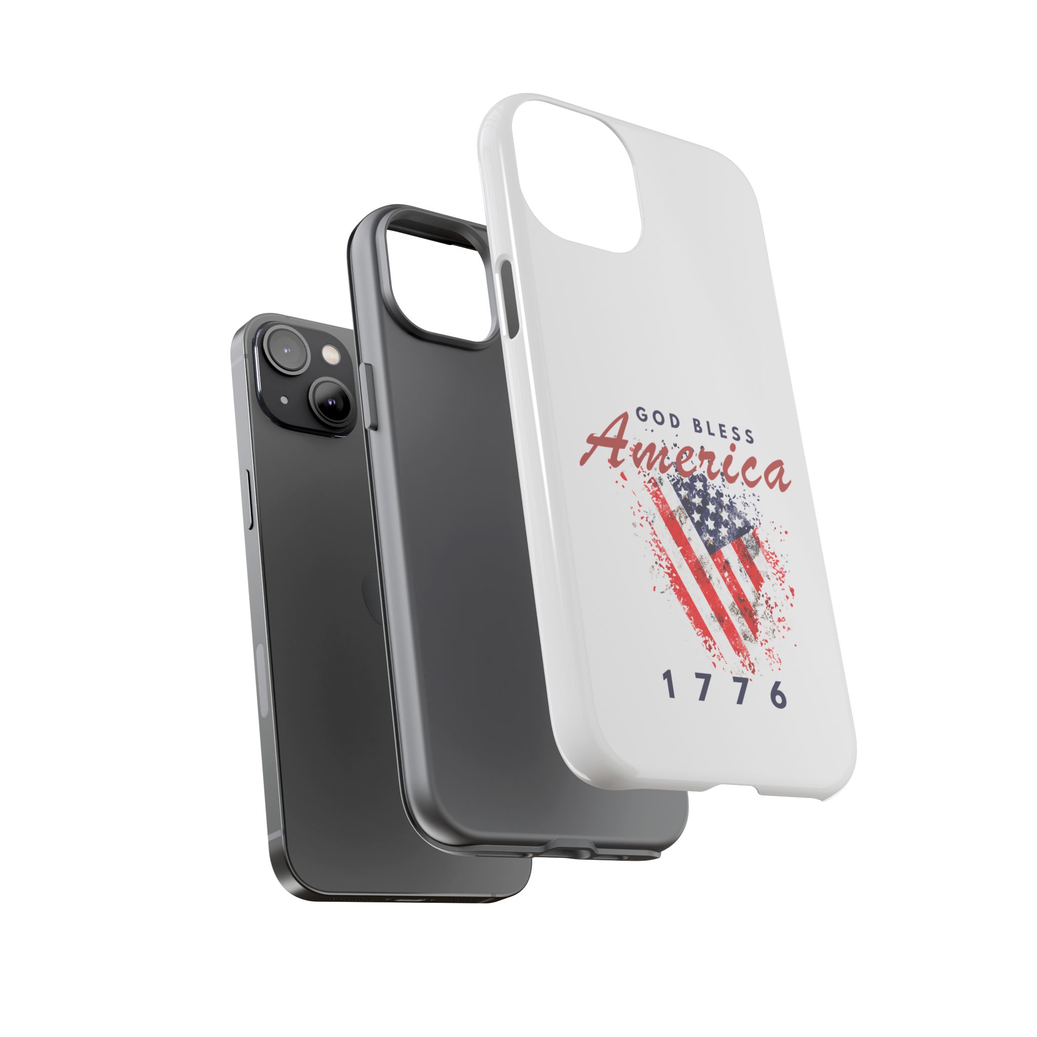 God Bless America Phone Case, Tough Phone Cover for Military Supporters, Patriotic Gift, Veteran Appreciation, Soldier Tribute - Image 19