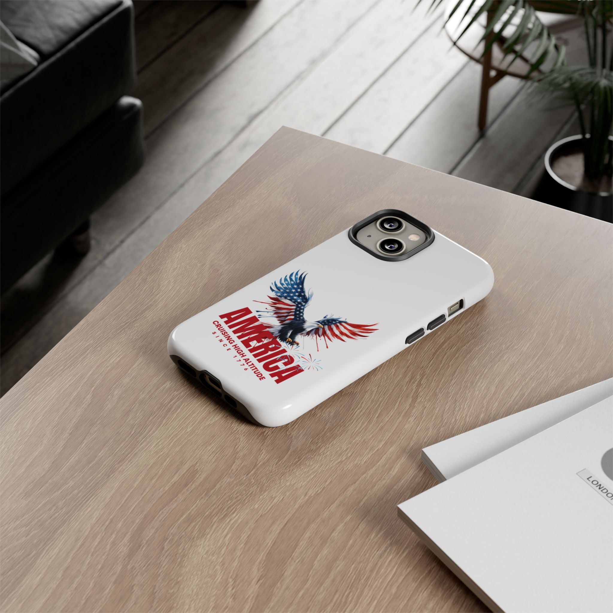 18065125873889815995_2048.jpeg America Phone Case, Tough Phone Cover for Military Supporters, Patriotic Gift, Veteran Appreciation, Soldier Tribute - Image 4