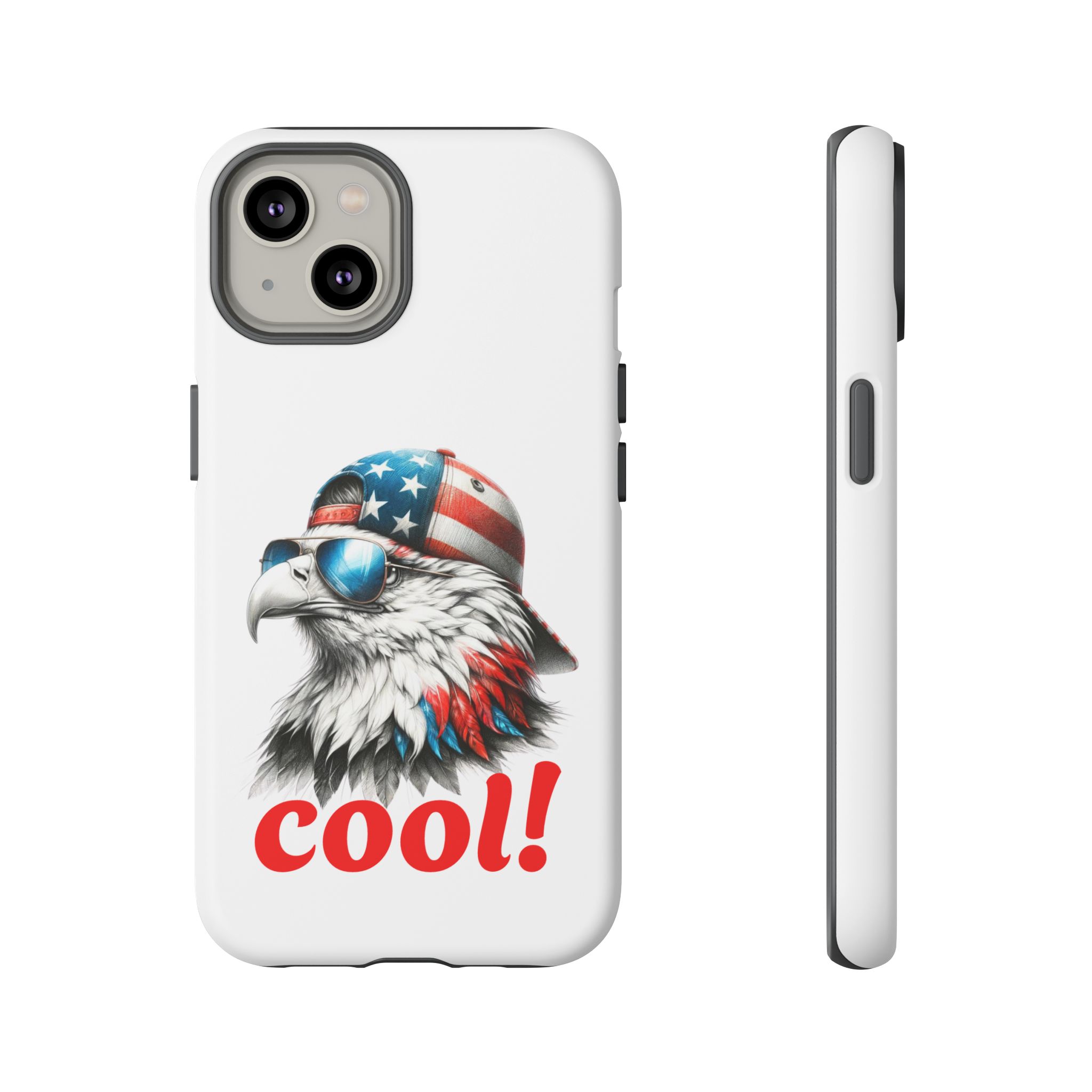 America cool! Phone Case, Tough Phone Cover for Military Supporters, Patriotic Gift, Veteran Appreciation, Soldier Tribute - Image 5