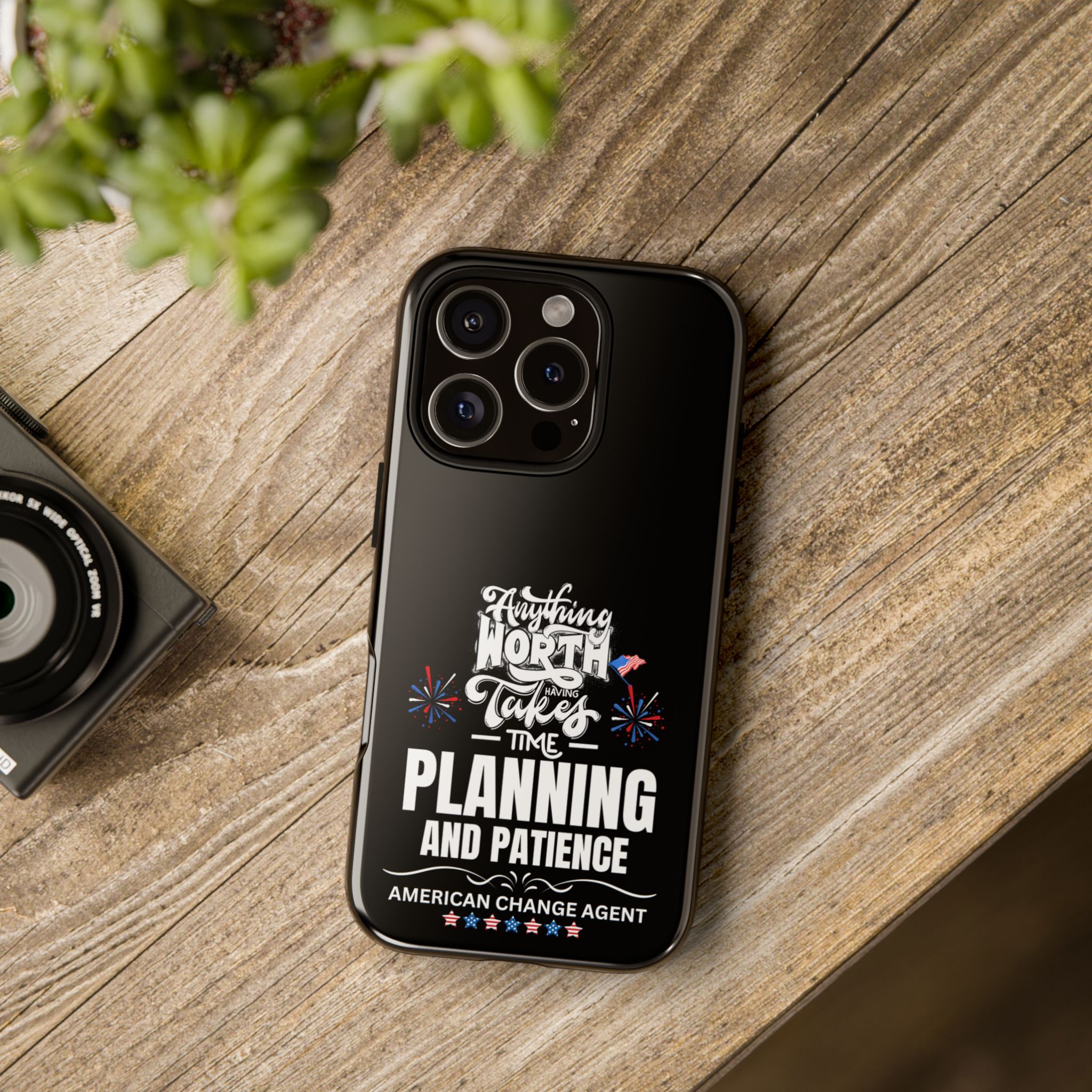 ANYTHING WORTH HAVING Phone Case, Tough Phone Cover for Military Supporters, Patriotic Gift, Veteran Appreciation, Soldier Tribute - Image 4