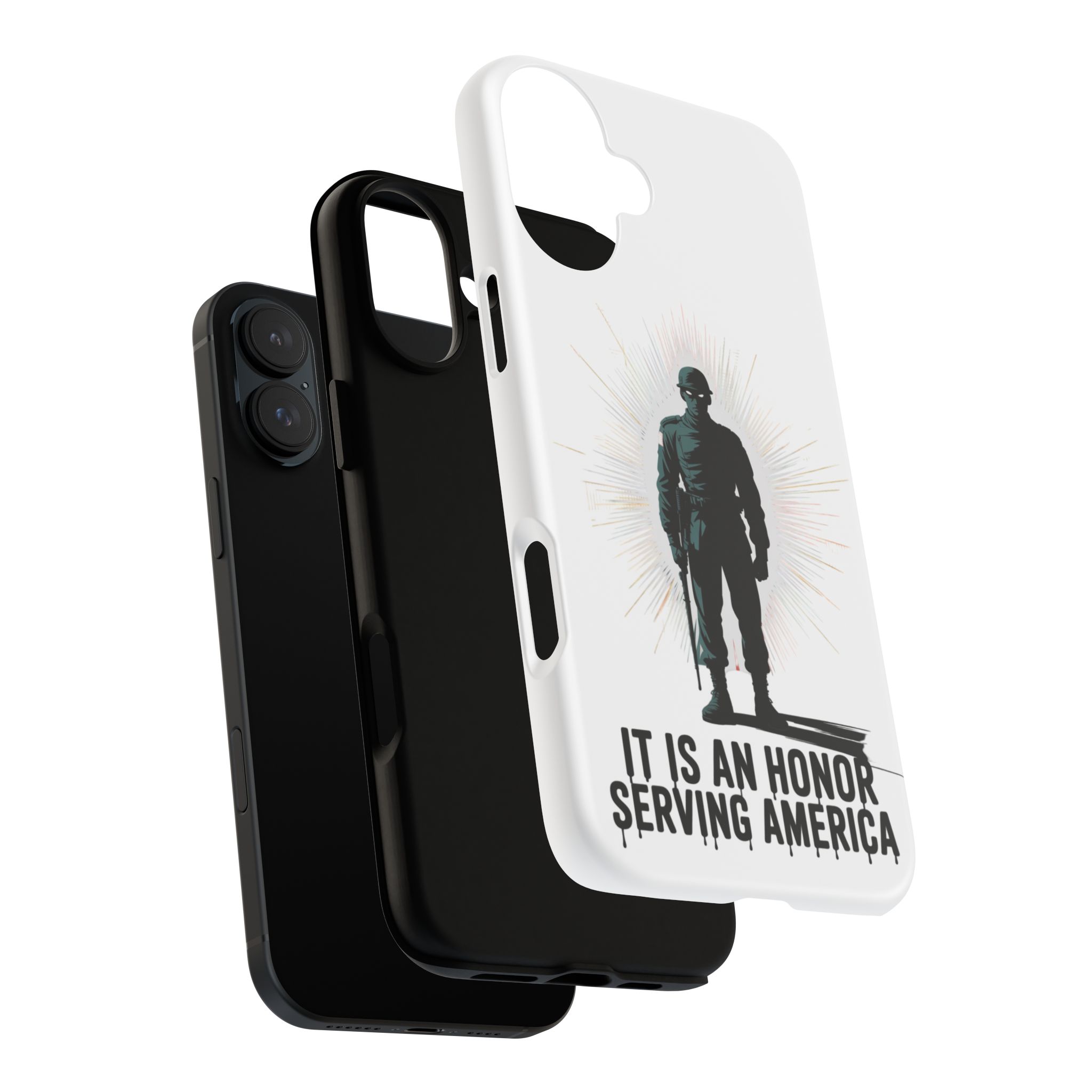 IT IS AN HONOR SERVING AMERICA: Phone Case, Tough Phone Cover for Military Supporters, Patriotic Gift, Veteran Appreciation, Soldier Tribute - Image 67