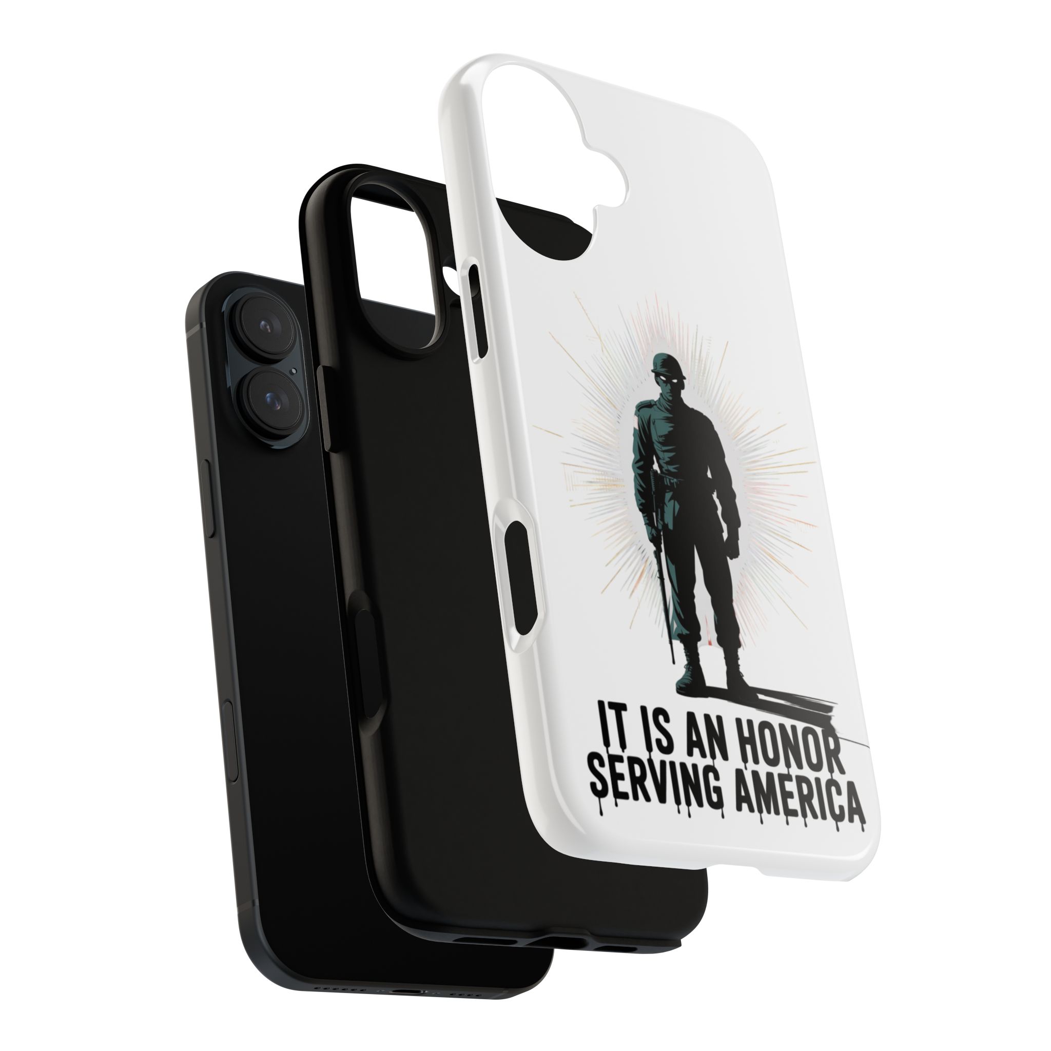 IT IS AN HONOR SERVING AMERICA: Phone Case, Tough Phone Cover for Military Supporters, Patriotic Gift, Veteran Appreciation, Soldier Tribute - Image 63