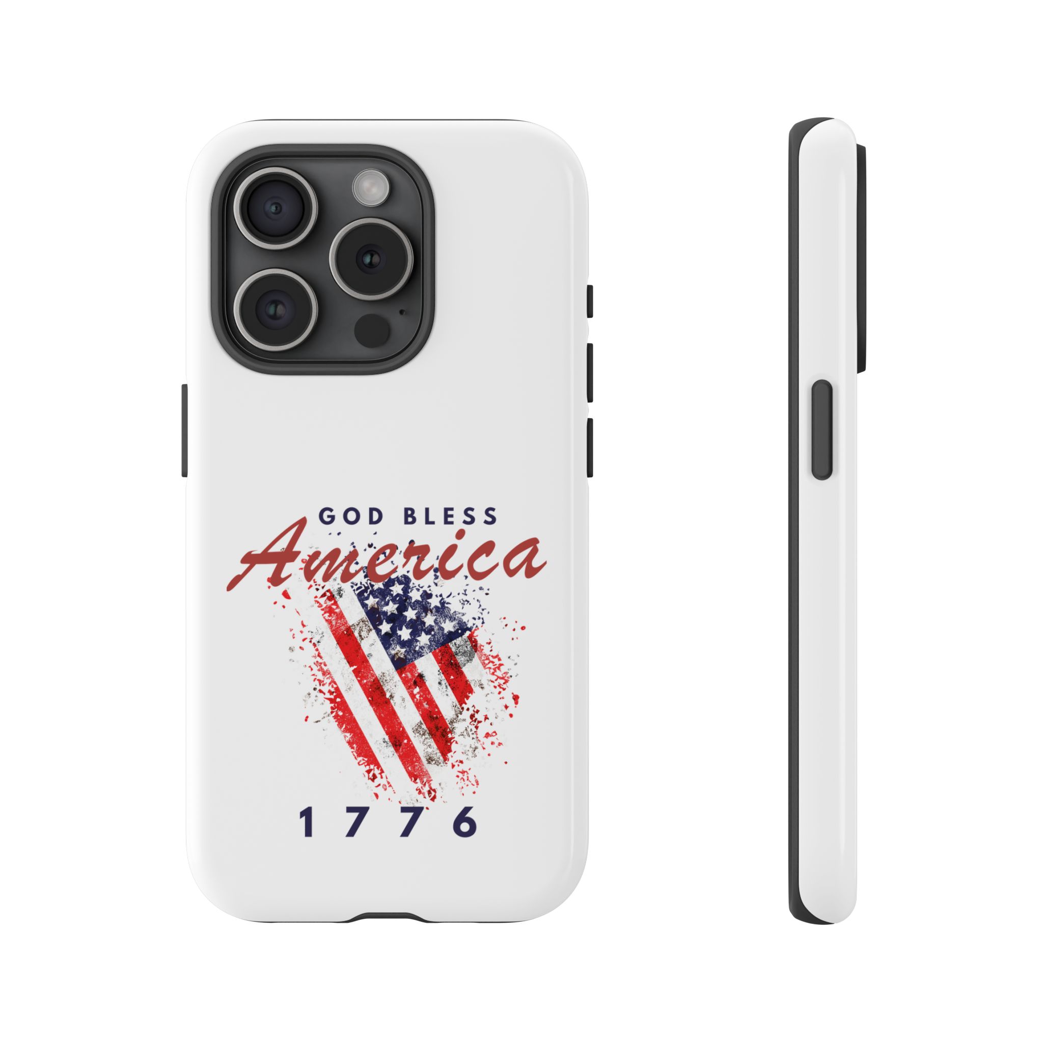 God Bless America Phone Case, Tough Phone Cover for Military Supporters, Patriotic Gift, Veteran Appreciation, Soldier Tribute - Image 45