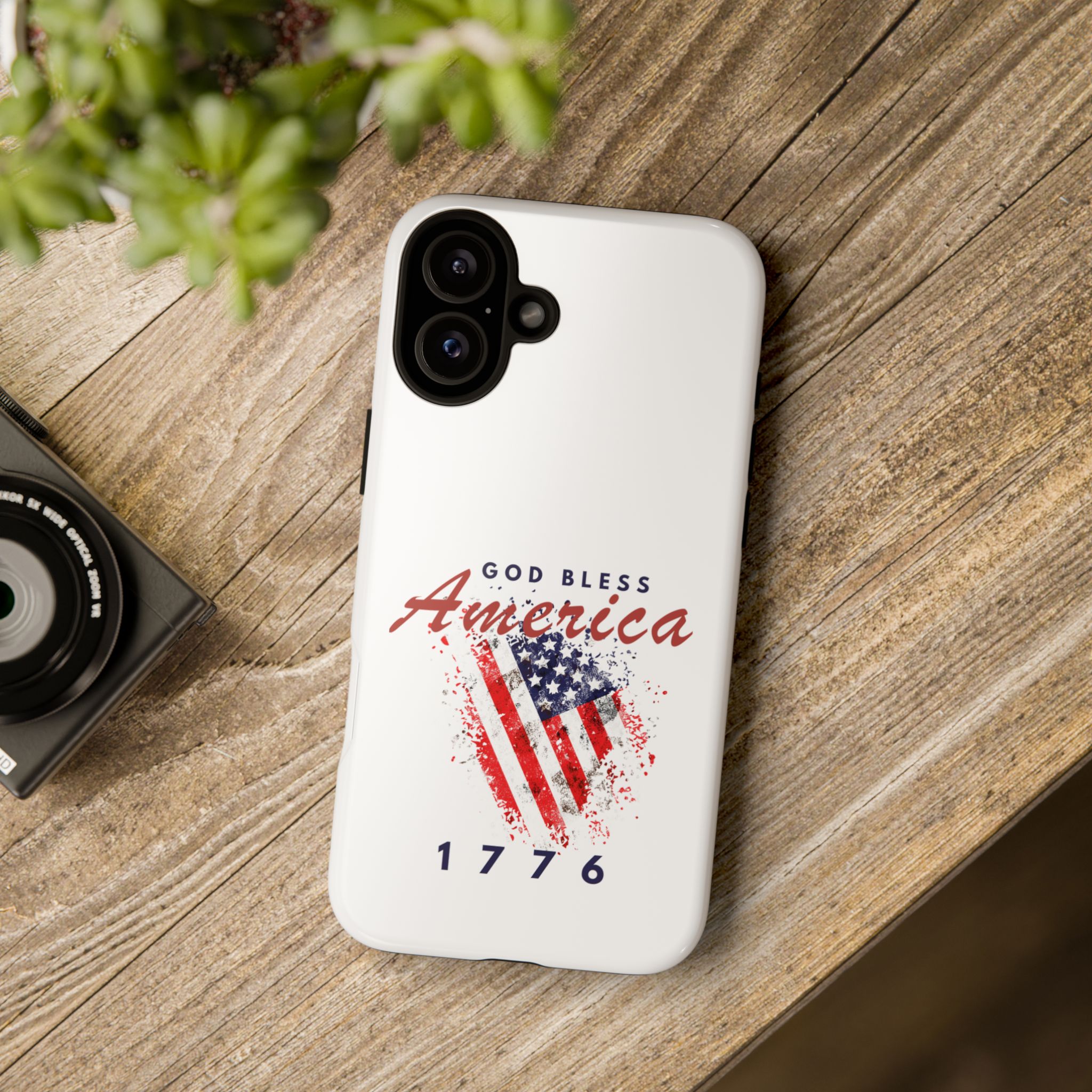 God Bless America Phone Case, Tough Phone Cover for Military Supporters, Patriotic Gift, Veteran Appreciation, Soldier Tribute - Image 64