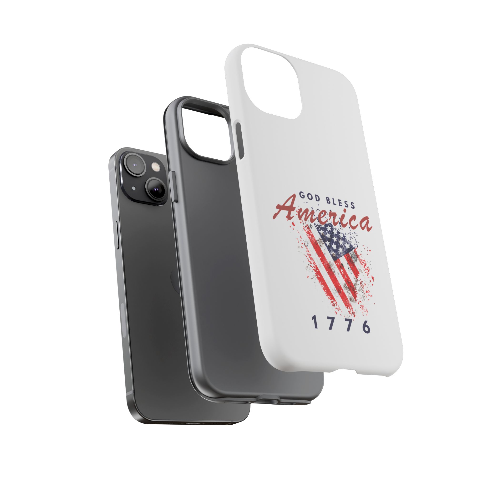 God Bless America Phone Case, Tough Phone Cover for Military Supporters, Patriotic Gift, Veteran Appreciation, Soldier Tribute - Image 23