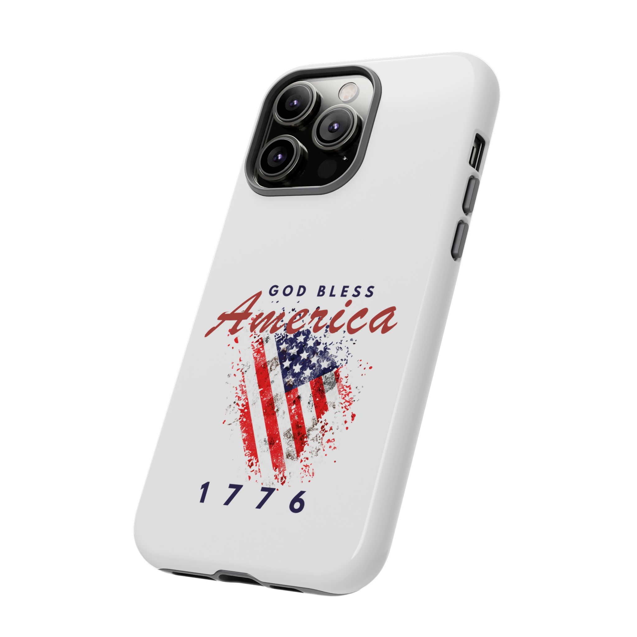 God Bless America Phone Case, Tough Phone Cover for Military Supporters, Patriotic Gift, Veteran Appreciation, Soldier Tribute - Image 26