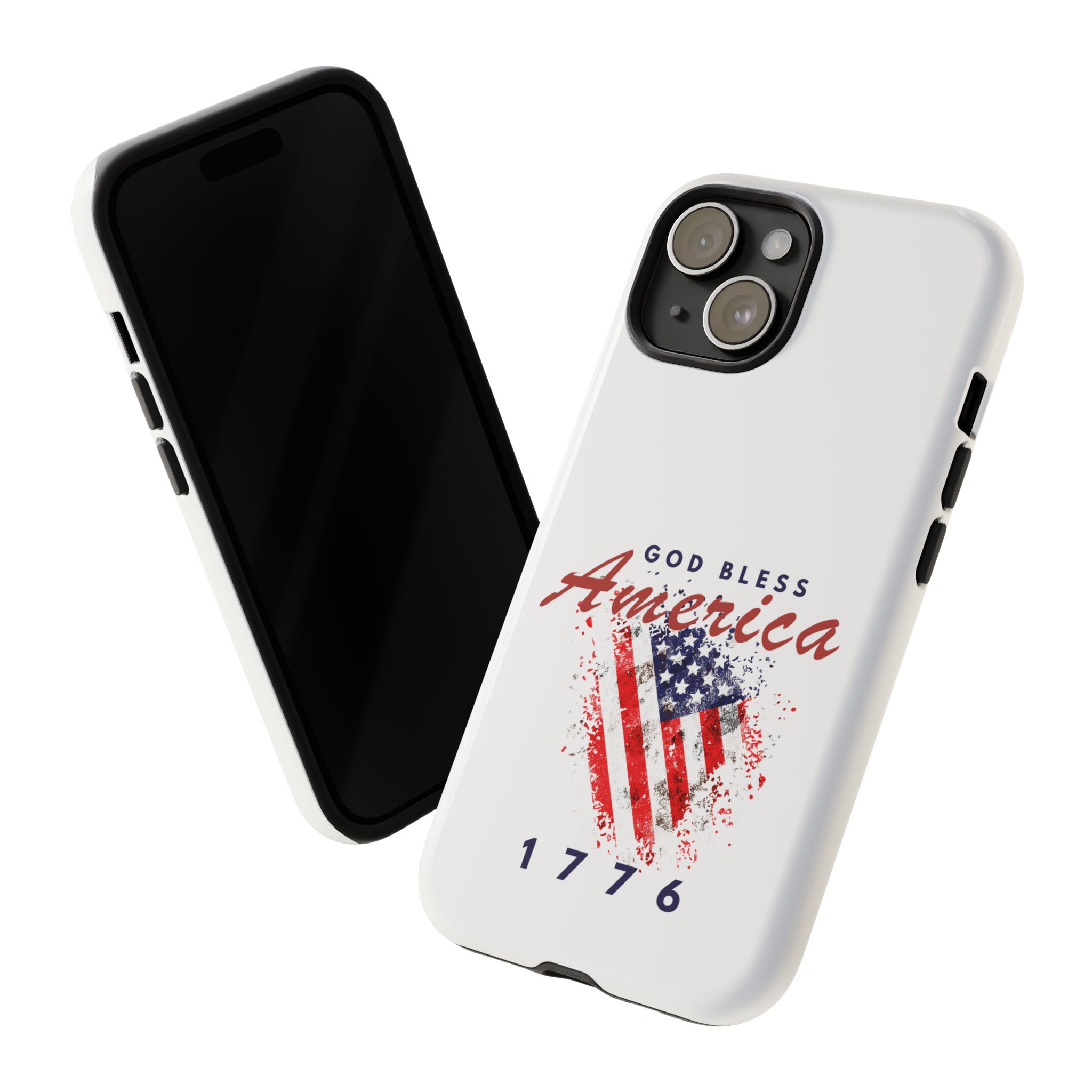 God Bless America Phone Case, Tough Phone Cover for Military Supporters, Patriotic Gift, Veteran Appreciation, Soldier Tribute - Image 34