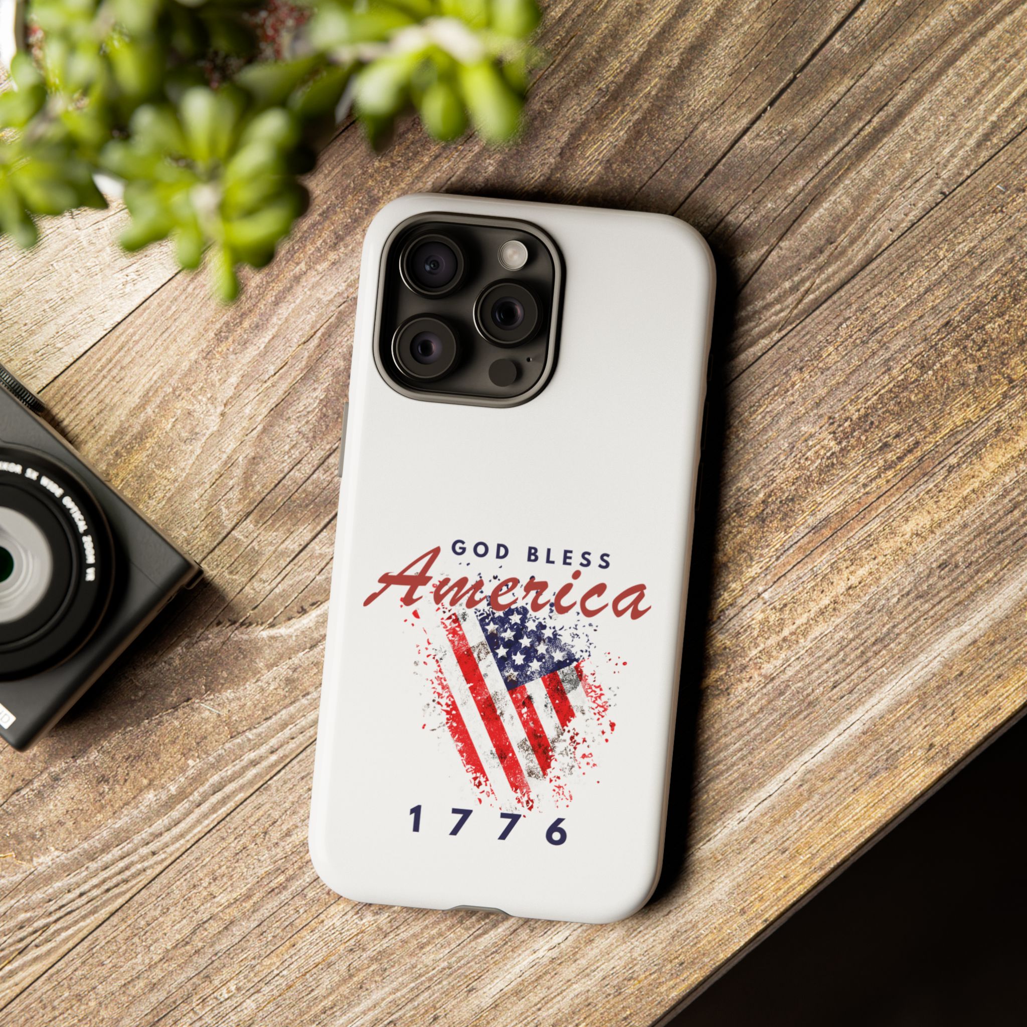 God Bless America Phone Case, Tough Phone Cover for Military Supporters, Patriotic Gift, Veteran Appreciation, Soldier Tribute - Image 53