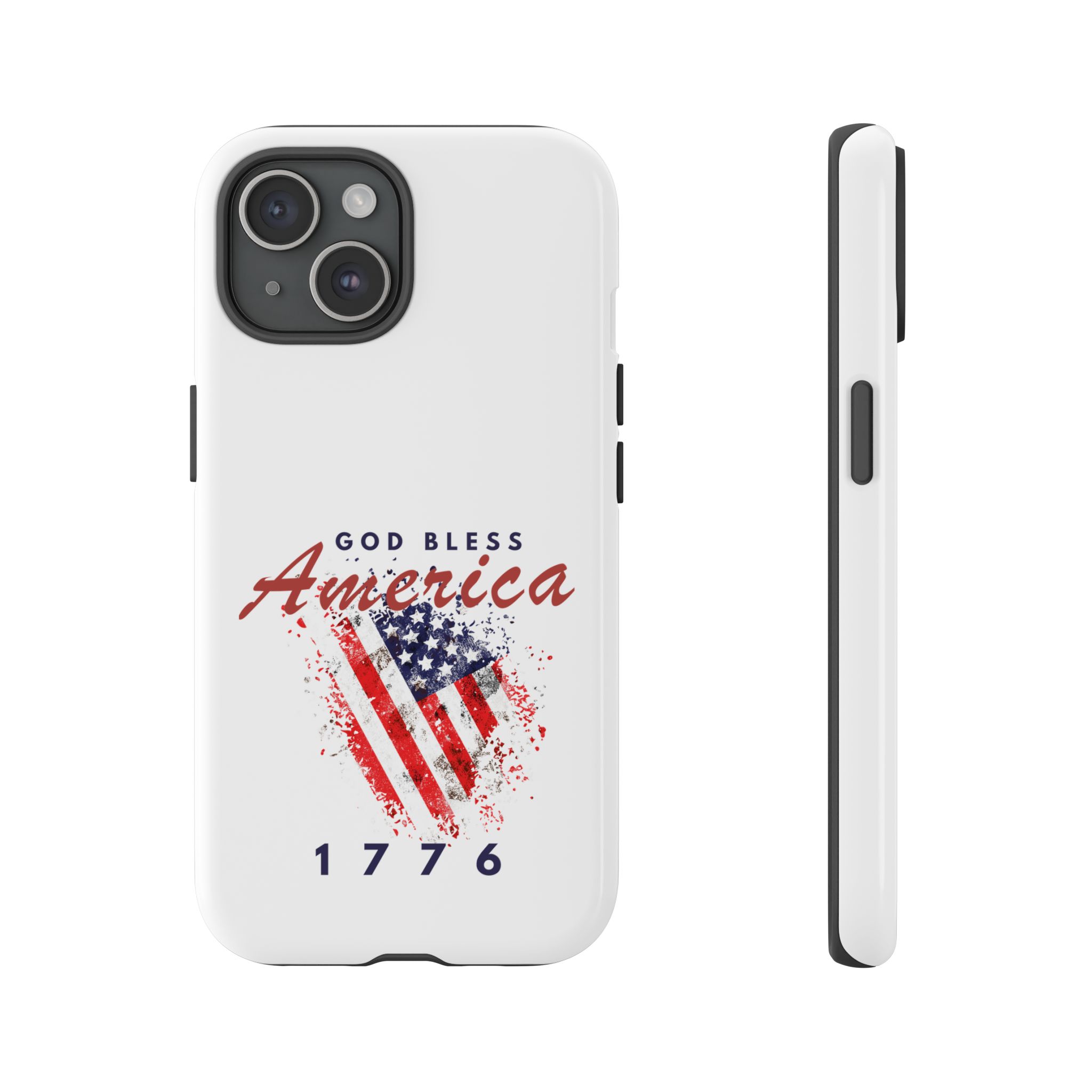 God Bless America Phone Case, Tough Phone Cover for Military Supporters, Patriotic Gift, Veteran Appreciation, Soldier Tribute - Image 33