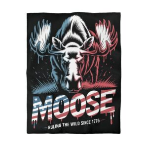 AMERICAN MOOSE Microfiber Duvet Cover