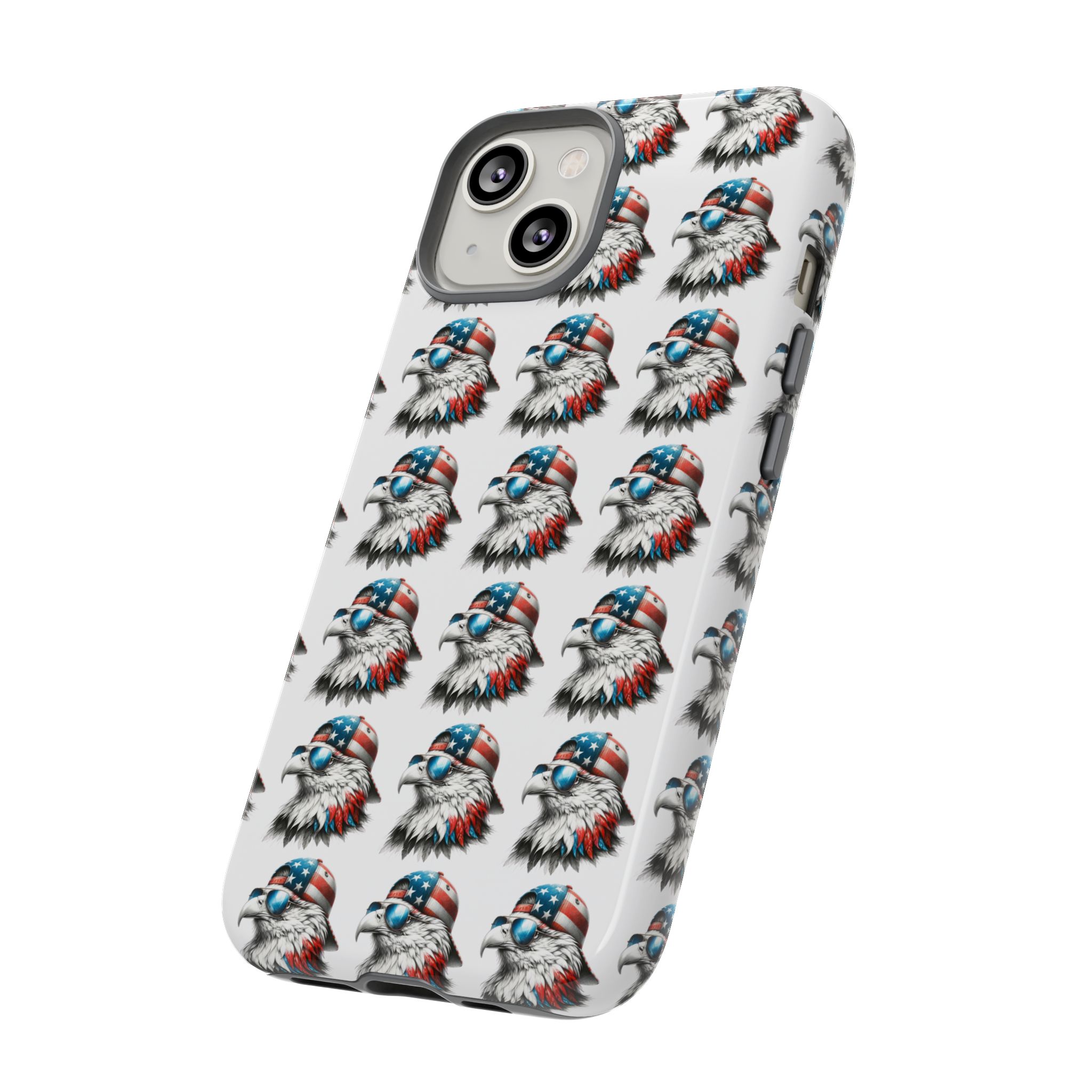 America cool Pattern!  Phone Case, Tough Phone Cover for Military Supporters, Patriotic Gift, Veteran Appreciation, Soldier Tribute
