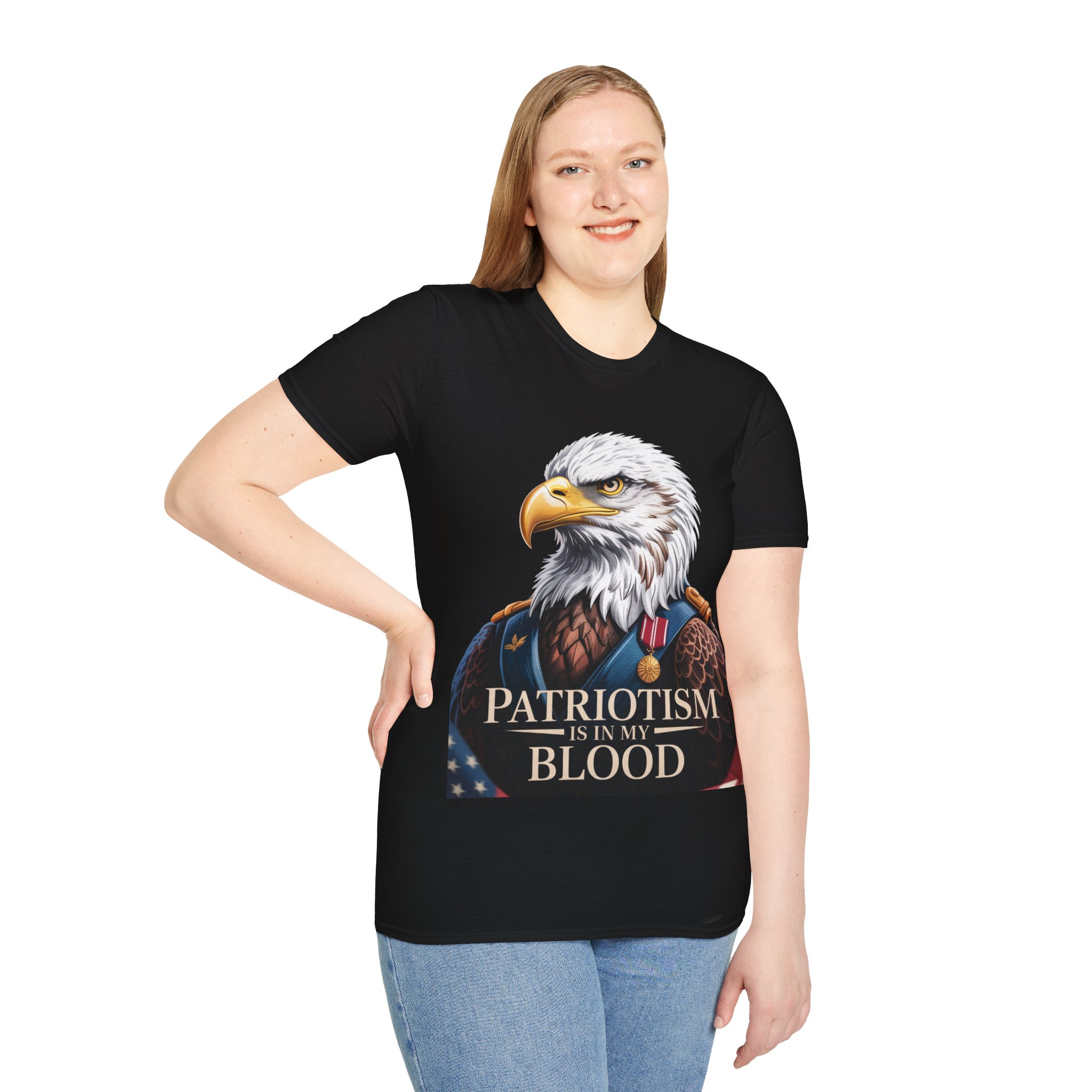 PARIOTISM IS IN MY BLOOD T-Shirt | Unisex Tee for Celebrations, Independence Day, BBQs, Casual Wear, Gift Ideas