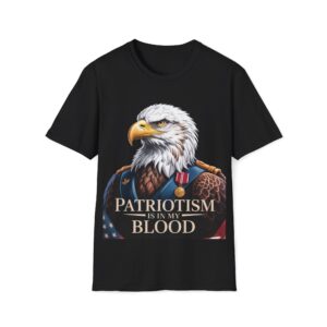 PARIOTISM IS IN MY BLOOD T-Shirt | Unisex Tee for Celebrations, Independence Day, BBQs, Casual Wear, Gift Ideas