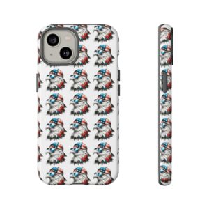 America cool Pattern!  Phone Case, Tough Phone Cover for Military Supporters, Patriotic Gift, Veteran Appreciation, Soldier Tribute