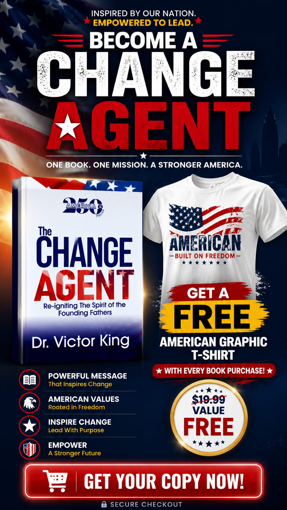 Change Agent Book & Free T-sirt - Image 4